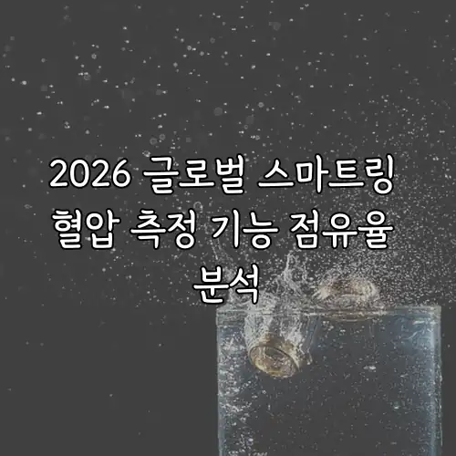 2026 글로벌 스마트링 혈압 측정 기능 점유율 분석