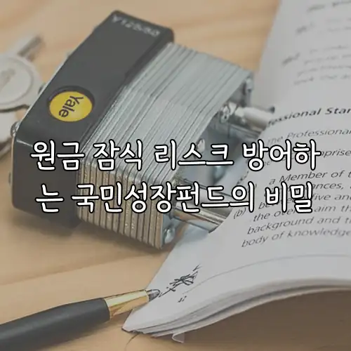 원금 잠식 리스크 방어하는 국민성장펀드의 비밀